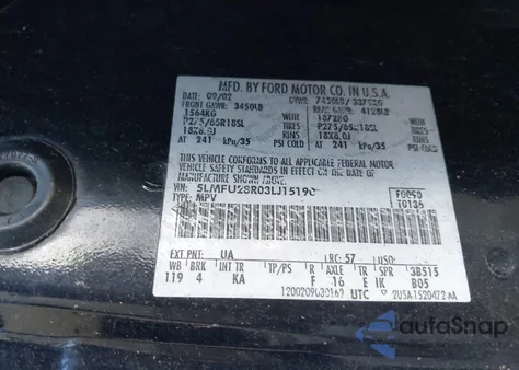 2003 Lincoln Navigator from USA, damaged, VIN 5LMFU28R03LJI5I90